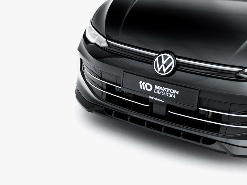 Maxton Design - Front Splitter V.1 Volkswagen Golf Mk8 Facelift