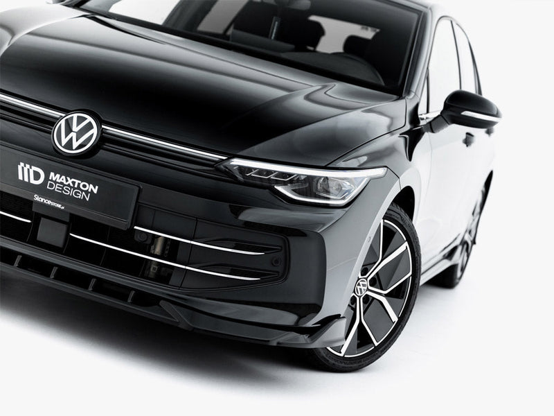 Maxton Design - Front Splitter V.1 Volkswagen Golf Mk8 Facelift
