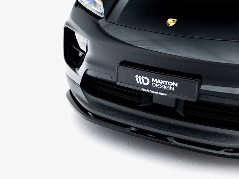 Maxton Design - Front Splitter Porsche Macan EV Mk1