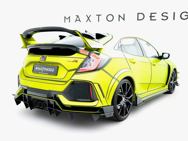 Maxton Design - Street PRO Rear Diffuser Honda Civic Type-R Mk10 / Mk10 Facelift