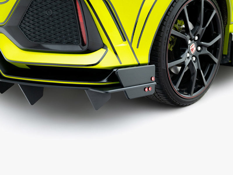Maxton Design - Street PRO Rear Diffuser Honda Civic Type-R Mk10 / Mk10 Facelift