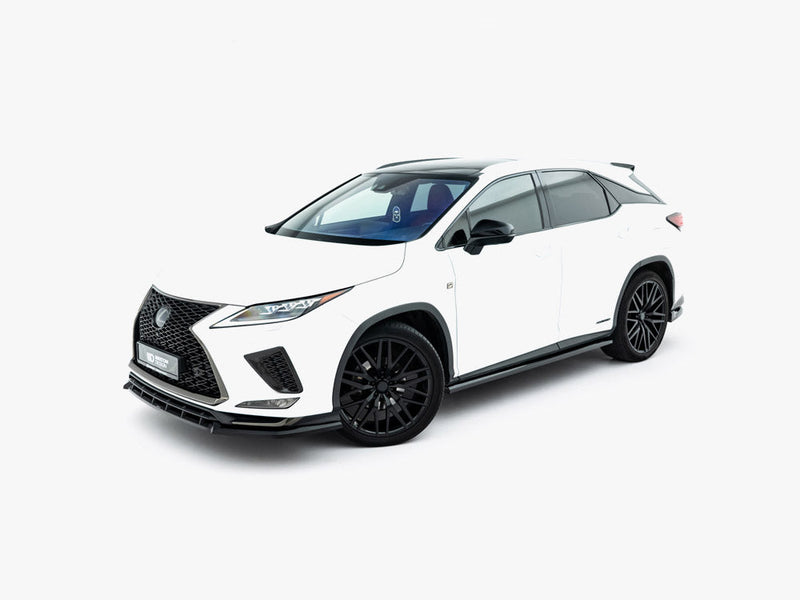Maxton Design - Side Skirts Diffusers Lexus RX F-Sport Mk4 Facelift (version without OEM step rails)