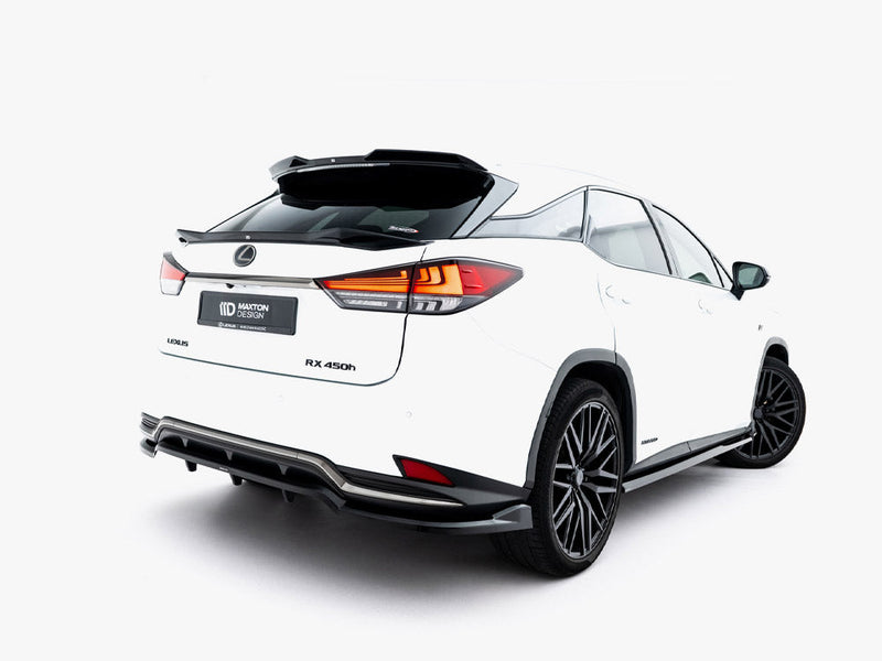 Maxton Design - Lower Spoiler CAP 3D Lexus RX F-Sport Mk4 Facelift
