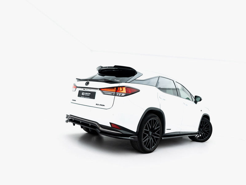 Maxton Design - Rear Splitter (Vertical Bars) Lexus RX F-Sport Mk4 Facelift