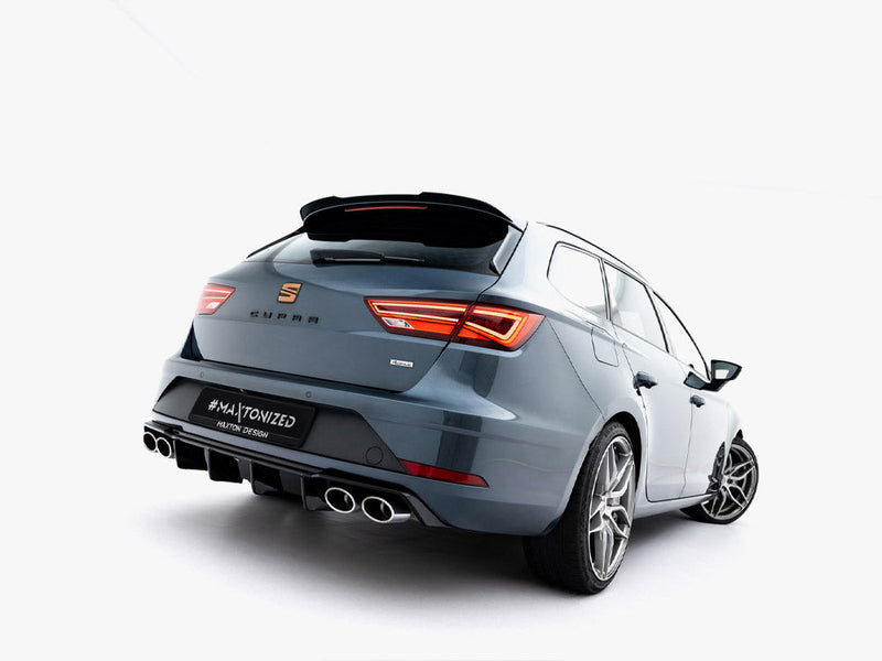 Maxton Design - Spoiler CAP V.1 Seat Leon Cupra ST Mk3 / Mk3 Facelift