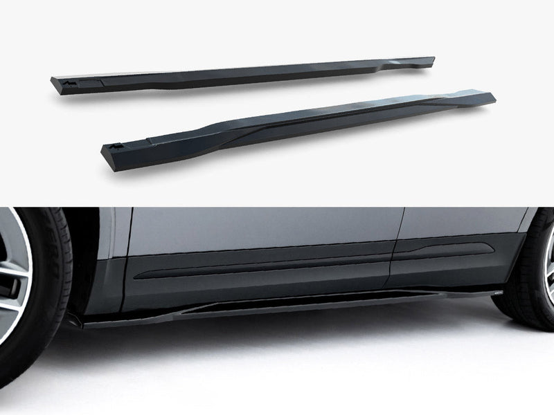 Maxton Design - Side Skirts Diffusers Mercedes-AMG GLA 35 H247 Facelift