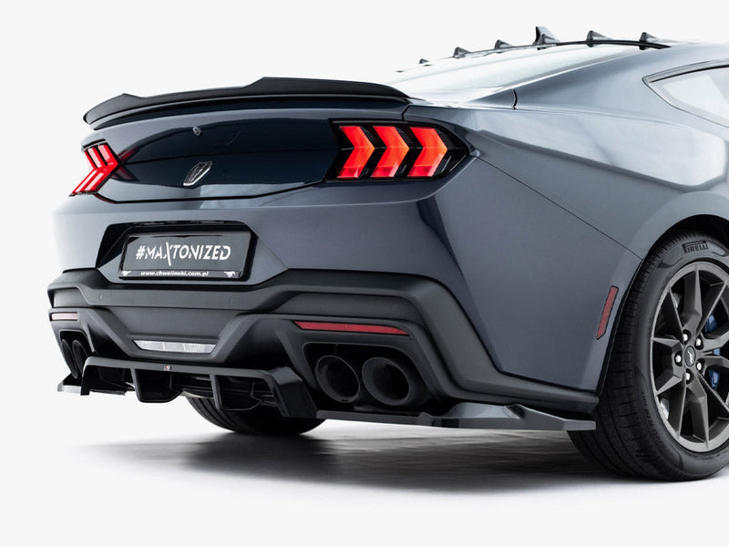 Maxton Design - Rear Splitter (Vertical Bars) Ford Mustang Dark Horse Mk7