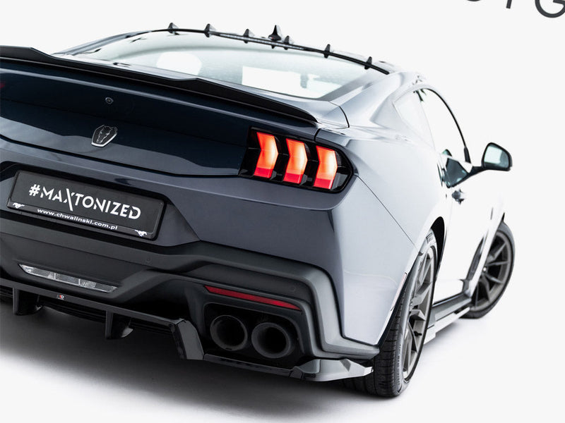 Maxton Design - Rear Splitter (Vertical Bars) Ford Mustang Dark Horse Mk7