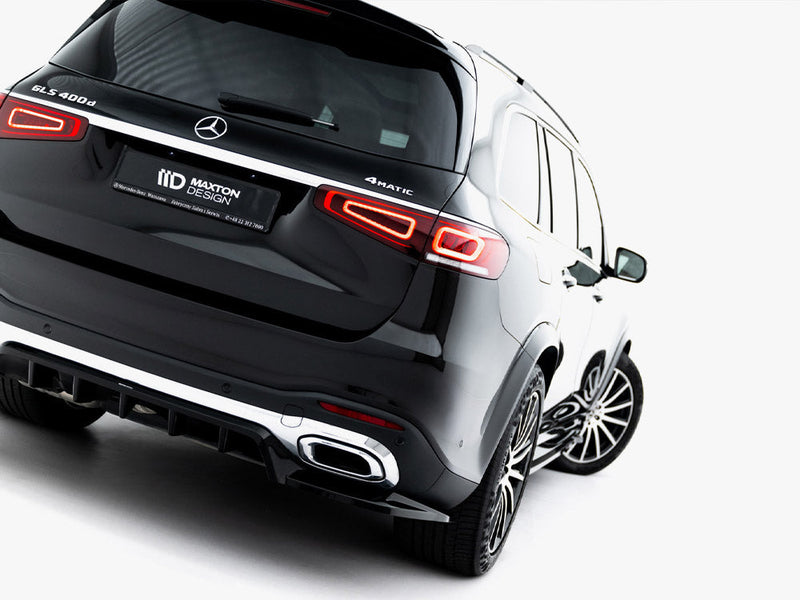 Maxton Design - Rear Splitter (Vertical Bars) V.2 Mercedes-Benz GLS AMG-Line X167