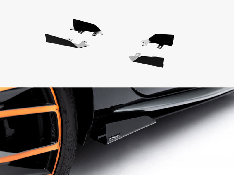Maxton Design - Side Flaps Cupra Leon ST / Hatchback Aero Mk1 / Mk1 Facelift