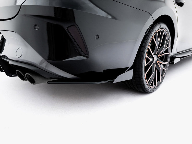 Maxton Design - Street PRO Rear Side Splitters + Flaps Cupra Leon ST Mk1 Facelift
