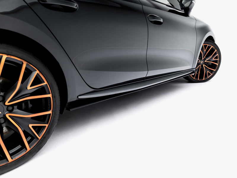 Maxton Design - Street PRO Side Skirt Diffusers Cupra Leon ST / Hatchback Aero Mk1 / Mk1 Facelift