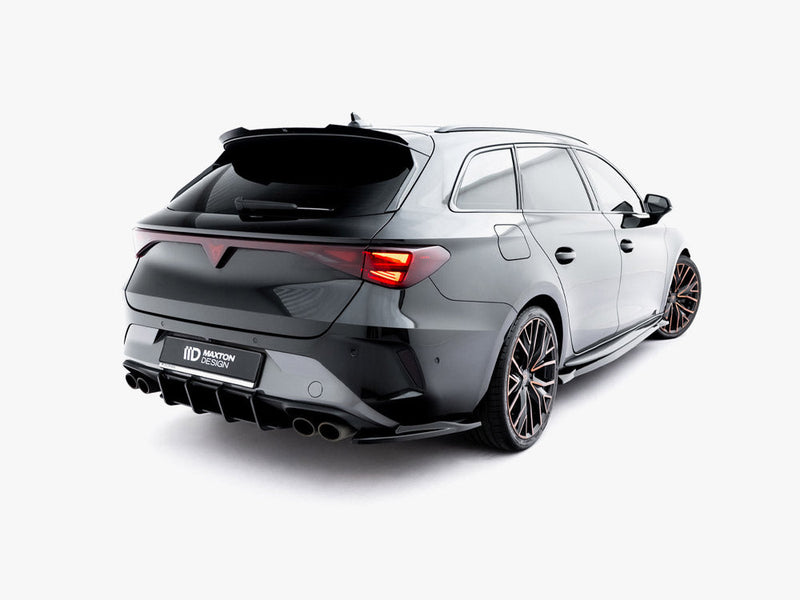 Maxton Design - Rear Side Splitters V.4 Cupra Leon ST Mk1 Facelift