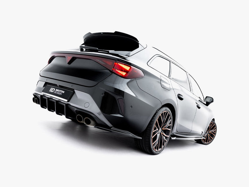Maxton Design - Rear Side Splitters V.4 Cupra Leon ST Mk1 Facelift