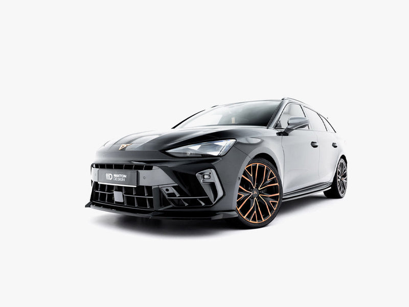 Maxton Design - Front Splitter V.2 Cupra Leon ST / Hatchback Mk1 Facelift
