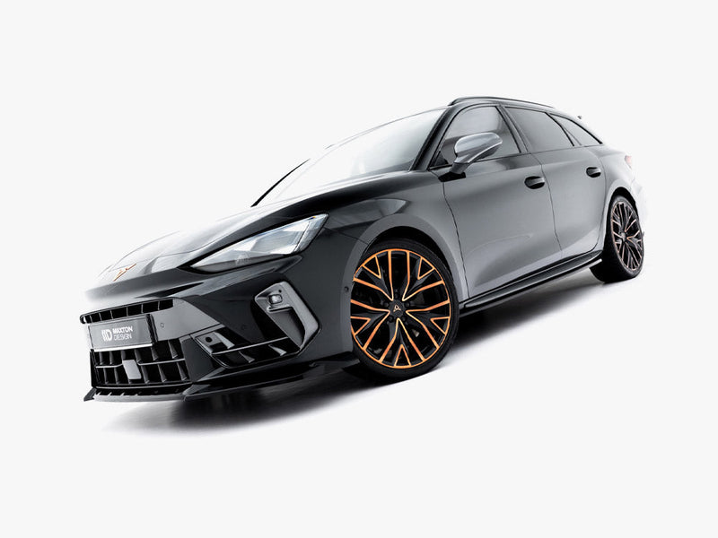 Maxton Design - Front Splitter V.2 Cupra Leon ST / Hatchback Mk1 Facelift