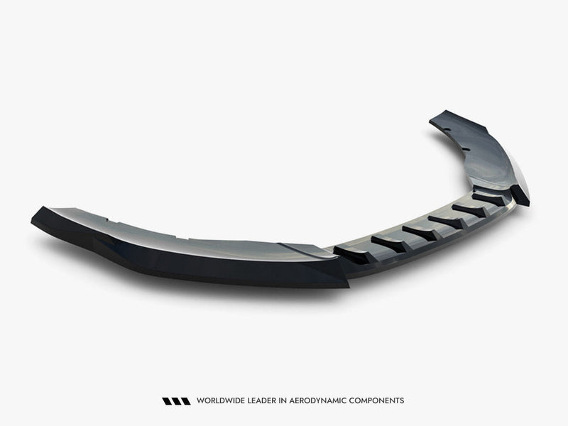 Maxton Design - Front Splitter V.2 Cupra Leon ST / Hatchback Mk1 Facelift
