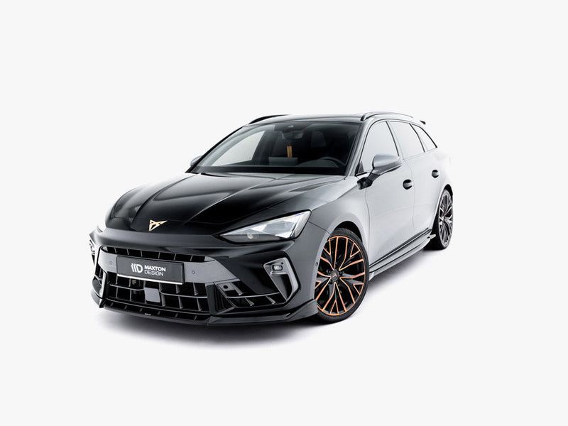 Maxton Design - Front Splitter V.1 Cupra Leon ST / Hatchback Mk1 Facelift