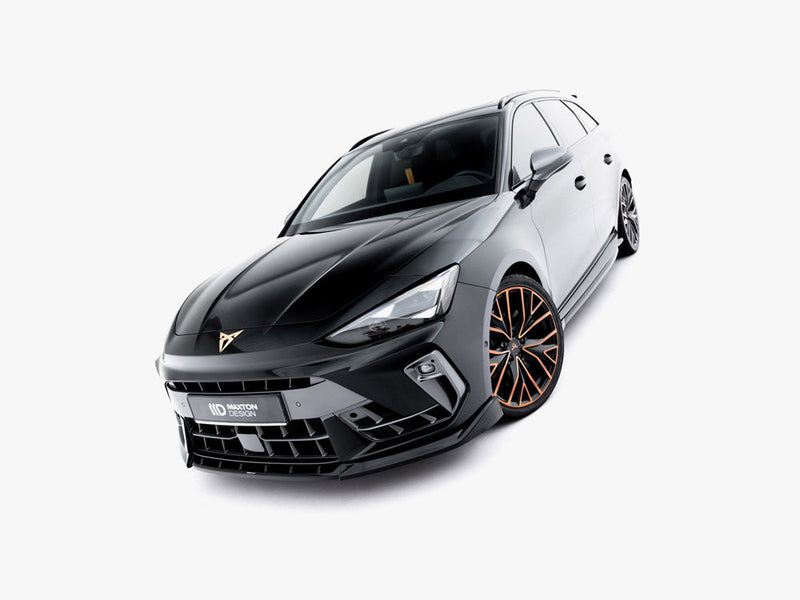 Maxton Design - Front Splitter V.1 Cupra Leon ST / Hatchback Mk1 Facelift