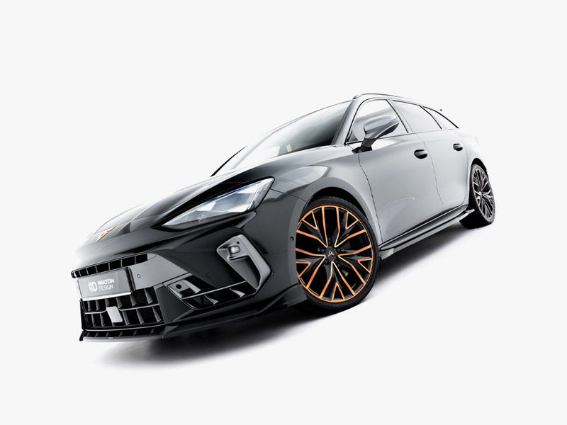 Maxton Design - Front Splitter V.1 Cupra Leon ST / Hatchback Mk1 Facelift
