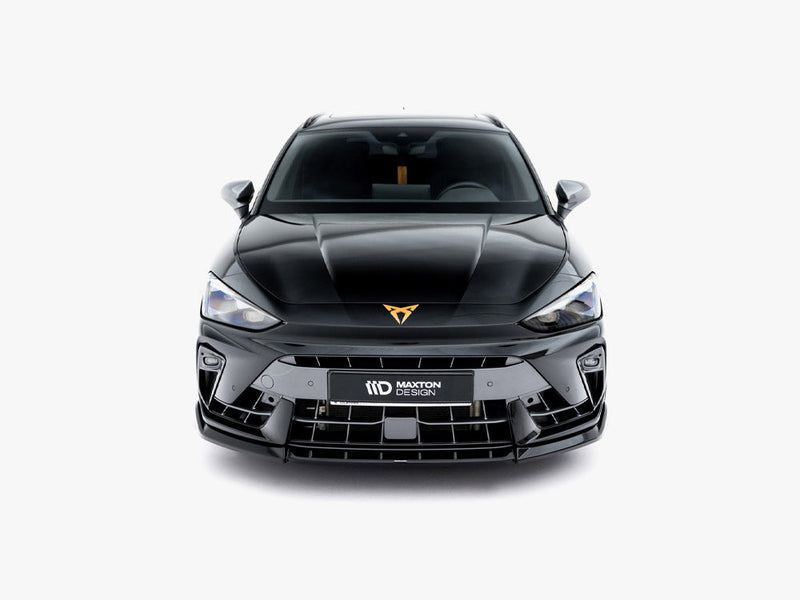 Maxton Design - Front Splitter V.1 Cupra Leon ST / Hatchback Mk1 Facelift