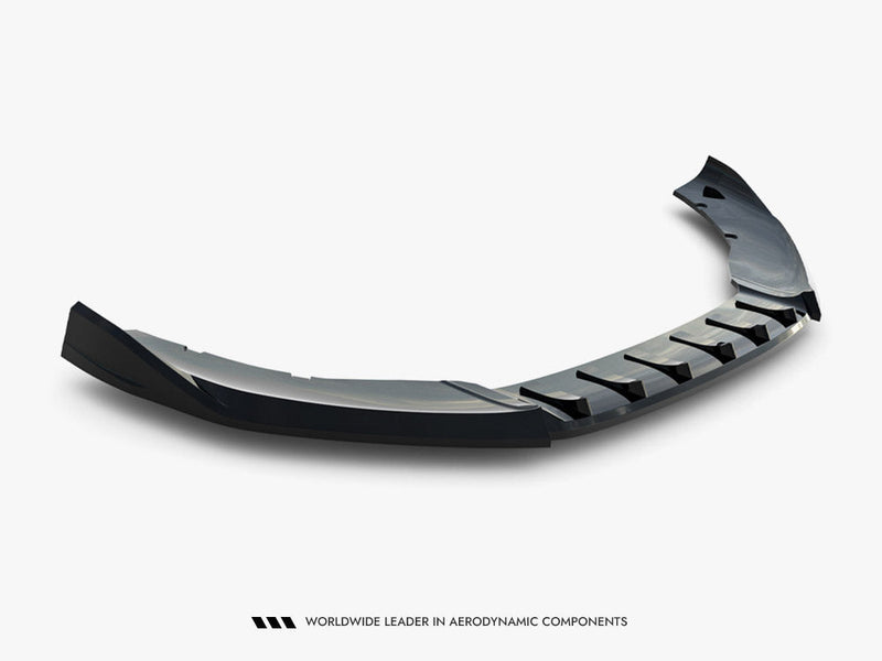 Maxton Design - Front Splitter V.1 Cupra Leon ST / Hatchback Mk1 Facelift