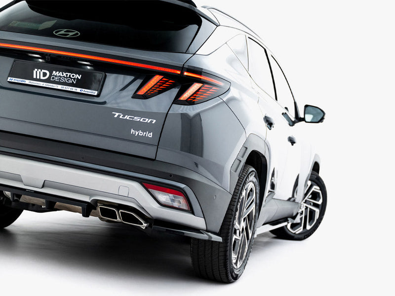 Maxton Design - Rear Splitter (Vertical Bars) Hyundai Tucson Mk4 Facelift