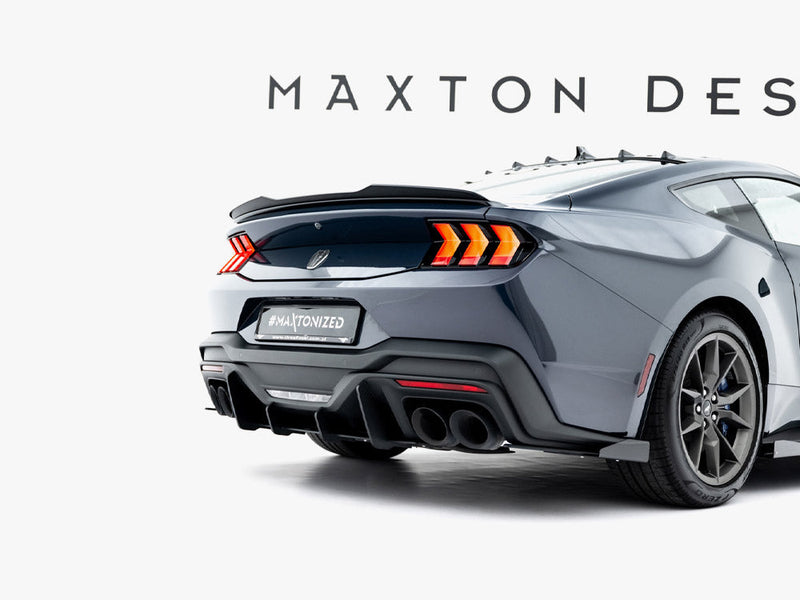 Maxton Design - Street PRO Rear Diffuser Ford Mustang Dark Horse Mk7