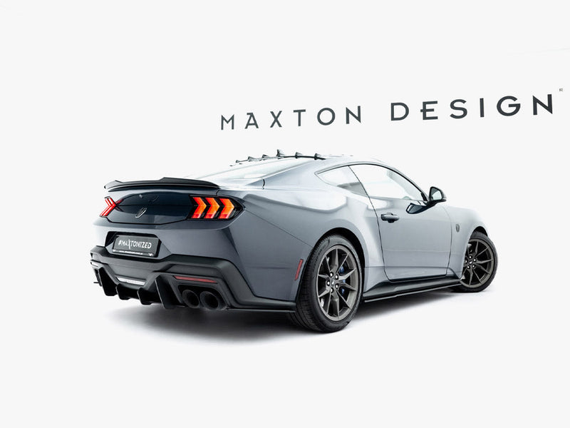 Maxton Design - Street PRO Rear Side Splitters Ford Mustang Dark Horse Mk7