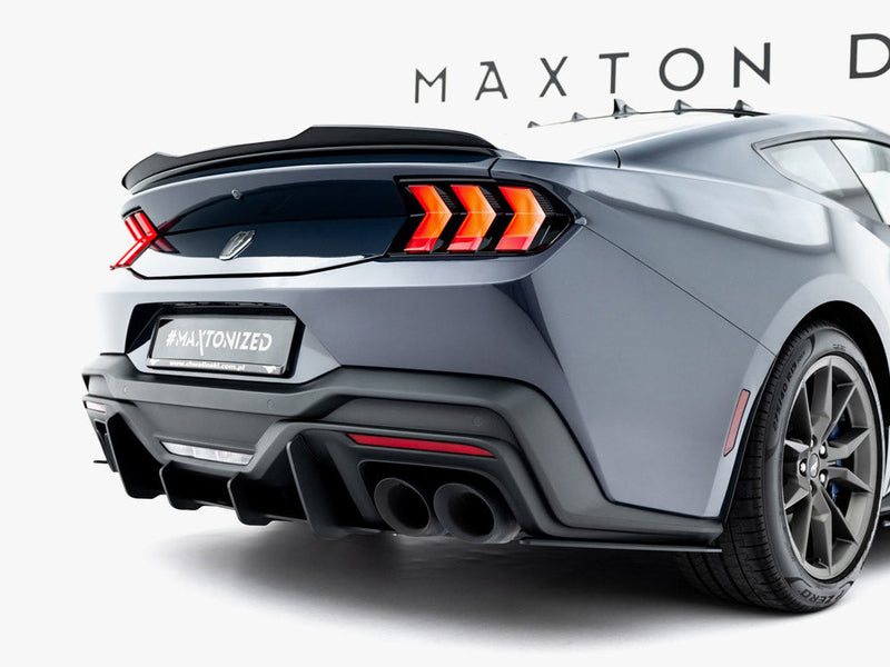 Maxton Design - Street PRO Rear Side Splitters Ford Mustang Dark Horse Mk7