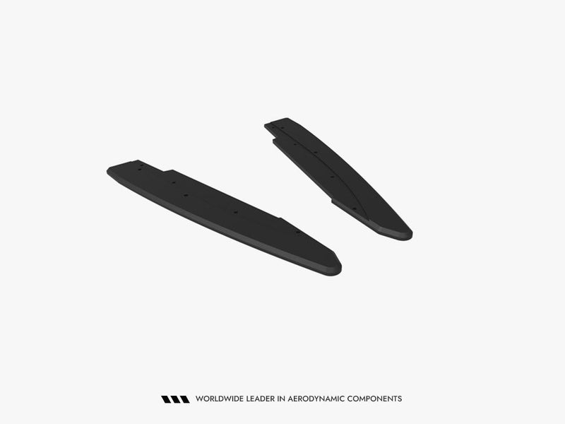 Maxton Design - Street PRO Rear Side Splitters Ford Mustang Dark Horse Mk7