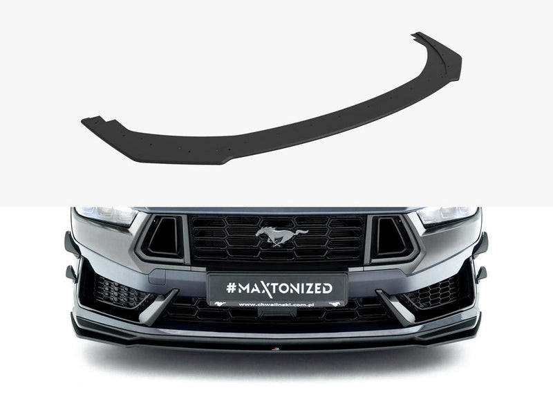 Maxton Design - Street PRO Front Splitter Ford Mustang Dark Horse Mk7