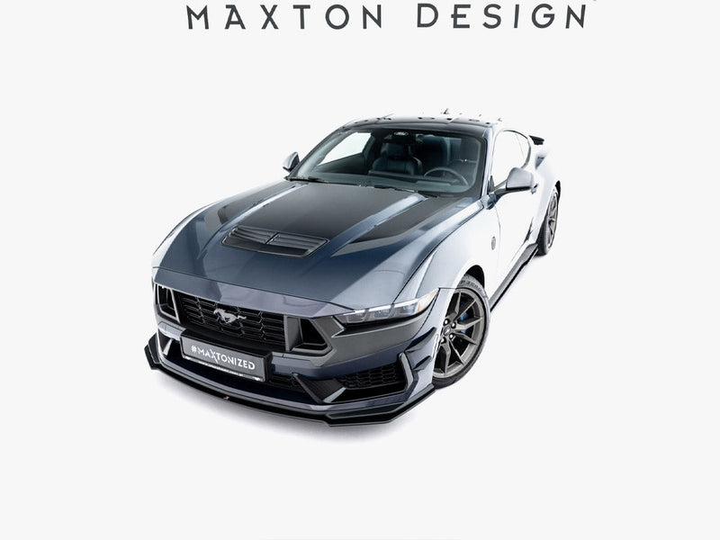 Maxton Design - Street PRO Front Splitter Ford Mustang Dark Horse Mk7