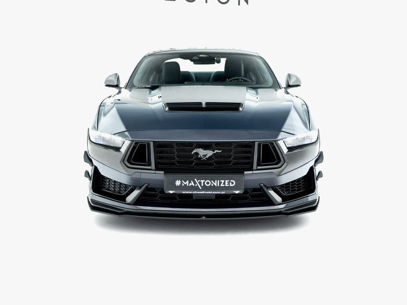 Maxton Design - Street PRO Front Splitter Ford Mustang Dark Horse Mk7