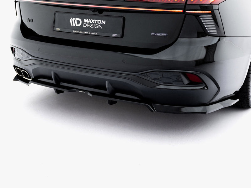 Maxton Design - Rear Splitter (Vertical Bars) V.1 Audi A6 S-Line C9