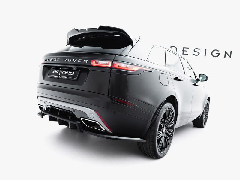 Maxton Design - Rear Splitter (Vertical Bars) V.3 Land Rover Range Rover Velar R-Dynamic Mk1