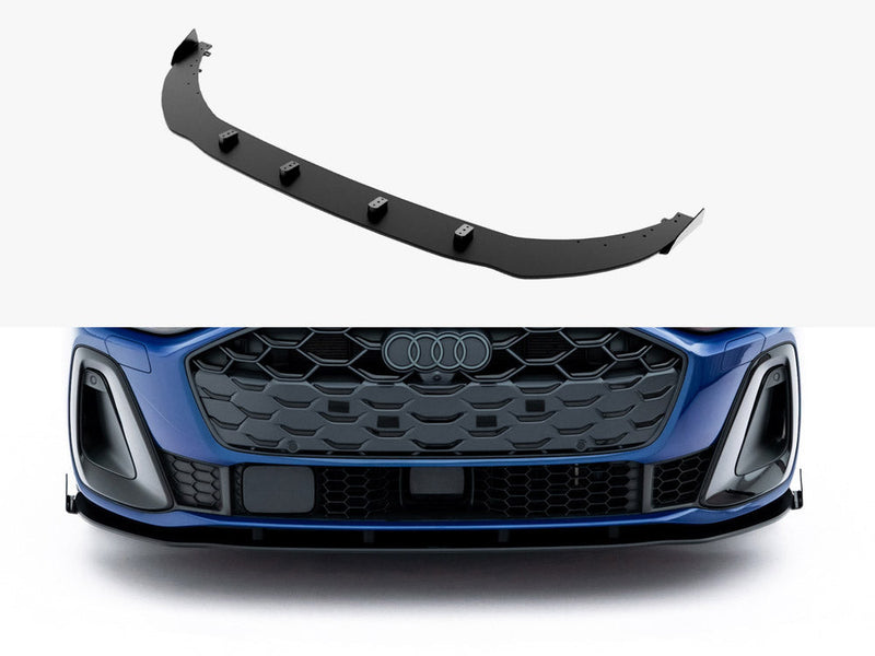 Maxton Design - Street PRO Front Splitter + Flaps Audi A5 S-Line / S5 Sedan / Avant B10