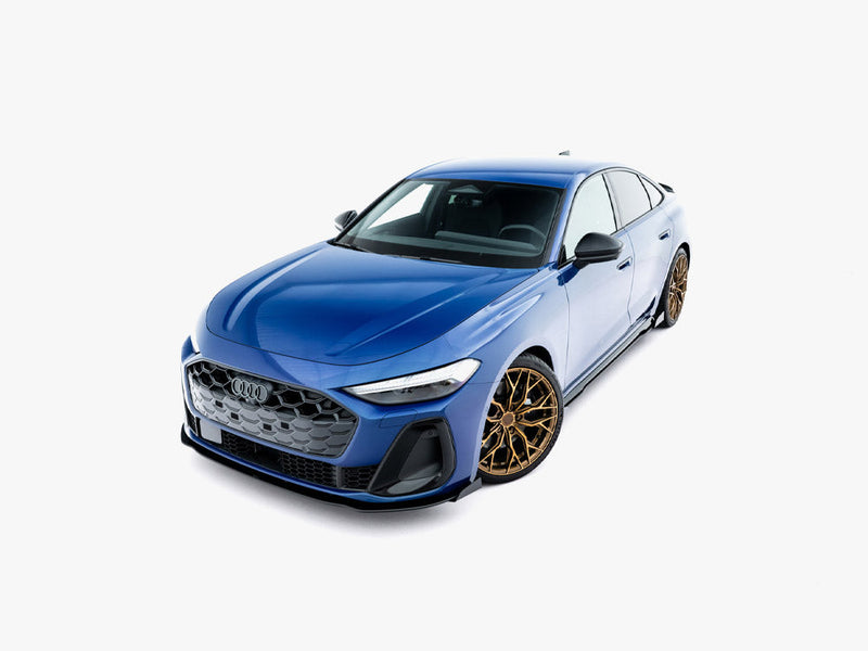 Maxton Design - Street PRO Front Splitter + Flaps Audi A5 S-Line / S5 Sedan / Avant B10