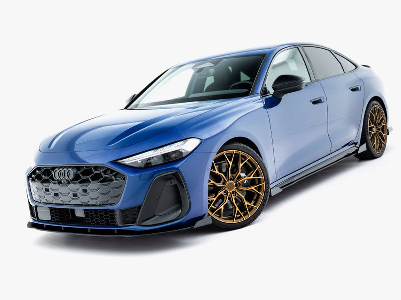 Maxton Design - Street PRO Front Splitter + Flaps Audi A5 S-Line / S5 Sedan / Avant B10