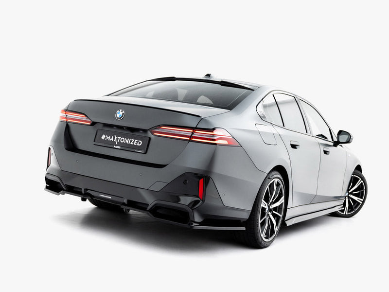 Maxton Design - Rear Splitter (Vertical Bars) V.2 BMW 5 / i5 M-Pack Sedan / Touring G60 / G61