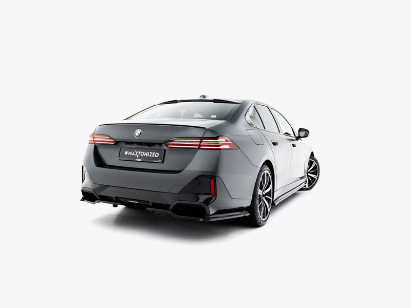 Maxton Design - Rear Splitter (Vertical Bars) V.1 BMW 5 / i5 M-Pack Sedan / Touring G60 / G61
