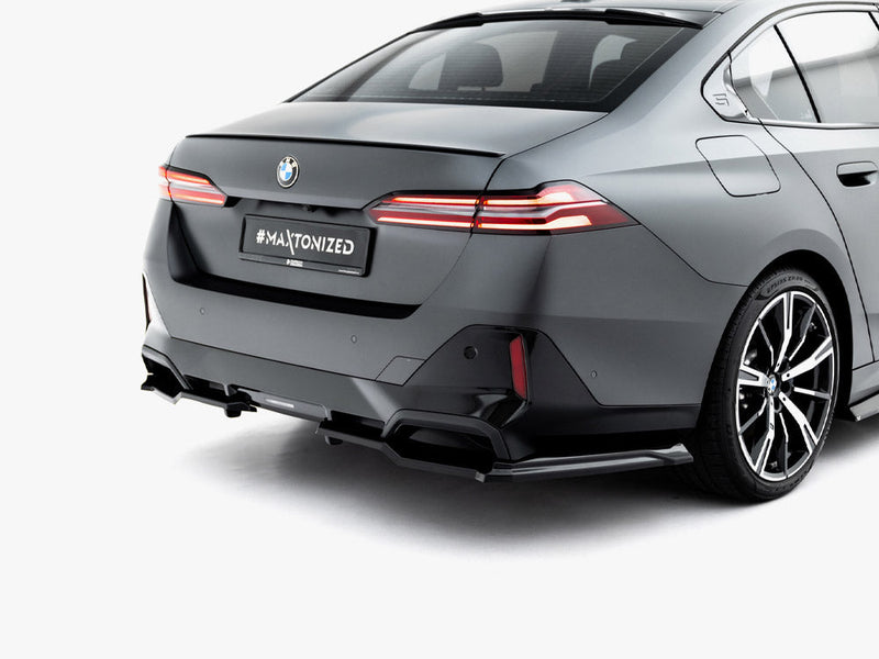 Maxton Design - Rear Splitter (Vertical Bars) V.1 BMW 5 / i5 M-Pack Sedan / Touring G60 / G61