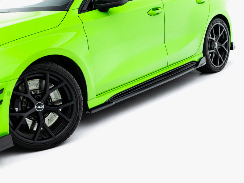 Maxton Design - Side Skirt Diffusers V.2 Audi RS3 Sportback 8Y / 8Y Facelift