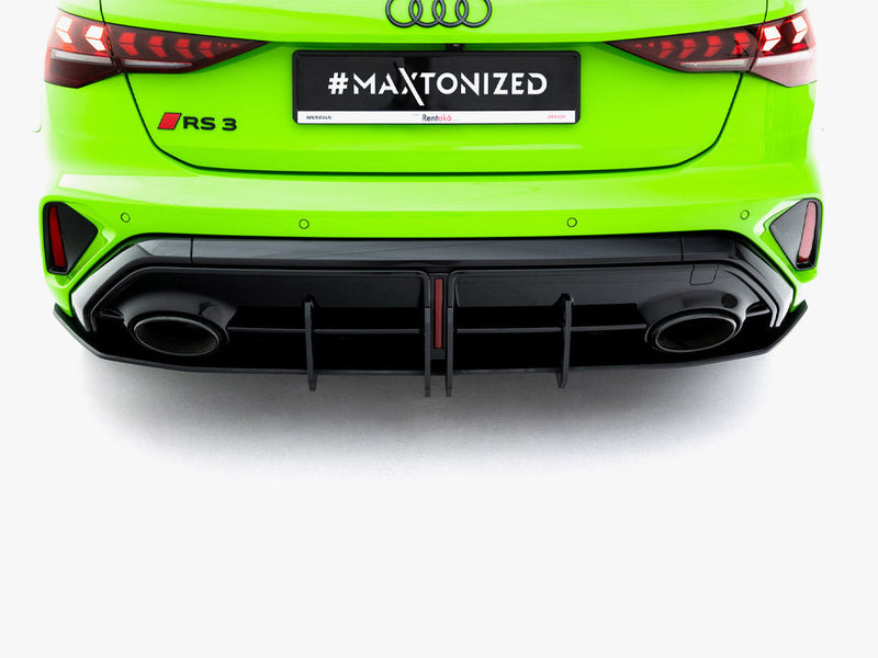 Maxton Design - Street PRO Rear Diffuser Audi RS3 Sportback 8Y Facelift