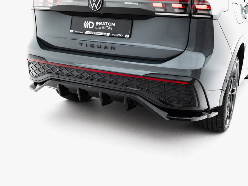 Maxton Design - Rear Splitter (Vertical Bars) Volkswagen Tiguan R-Line Mk3