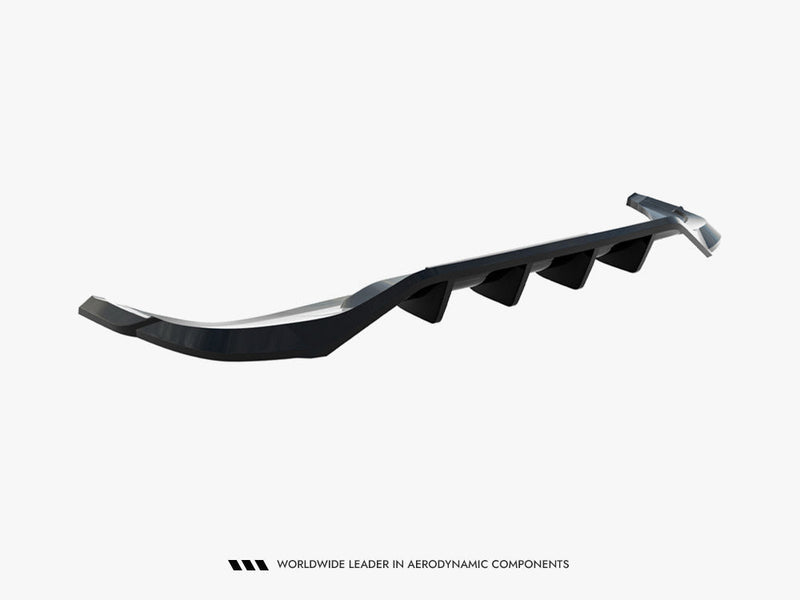 Maxton Design - Rear Splitter (Vertical Bars) Volkswagen Tiguan R-Line Mk3