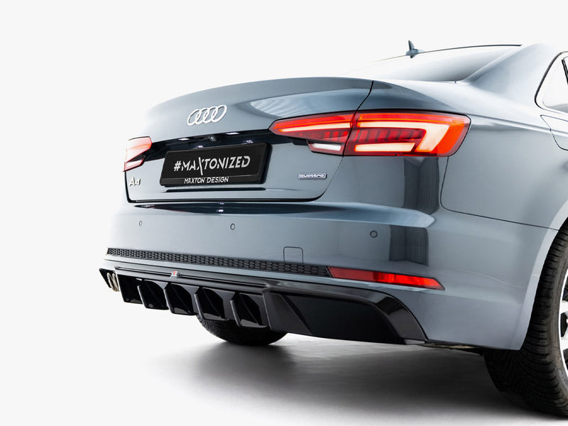 Maxton Design - Rear Valance V.2 Audi A4 S-Line Sedan / Avant B9