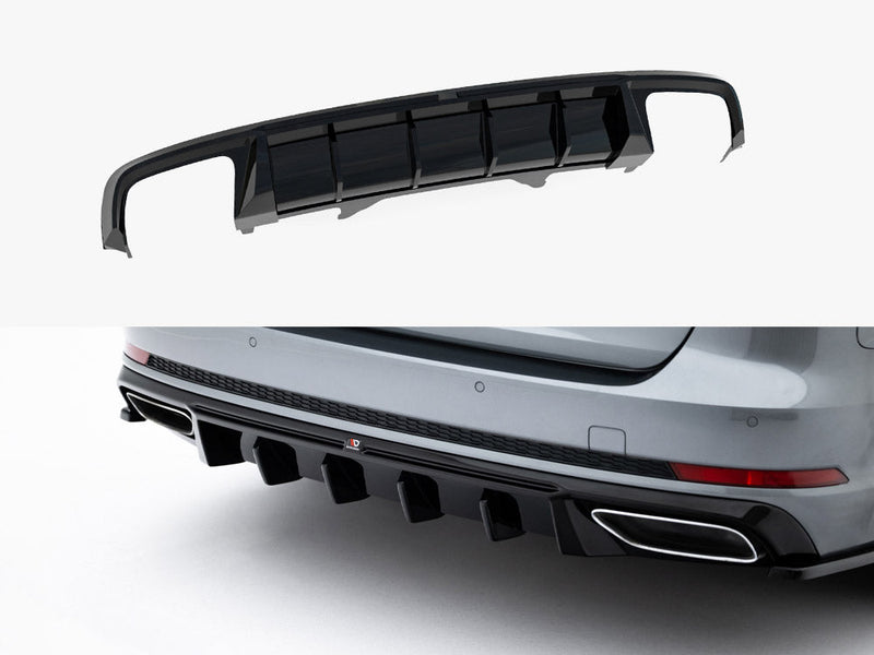 Maxton Design - Rear Valance Audi A4 / A4 S-Line Sedan / Avant B9