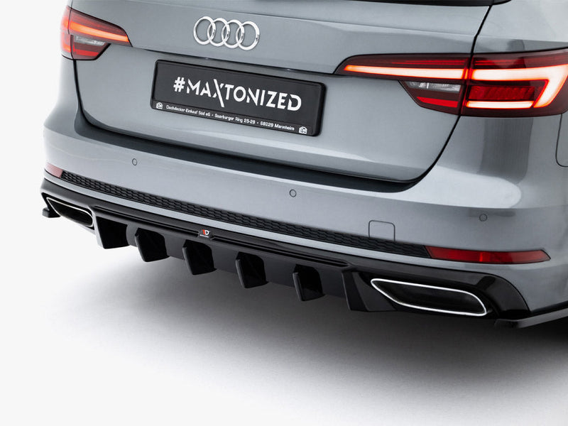 Maxton Design - Rear Valance Audi A4 / A4 S-Line Sedan / Avant B9