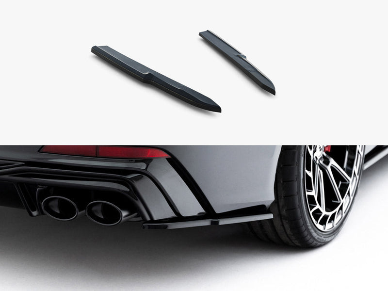 Maxton Design - Rear Side Splitters Audi A6 S-Line / S6 C8 / C8 Facelift